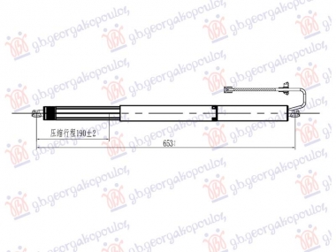 AMORTIZER GEPEK VRATA ELEKTRICNI