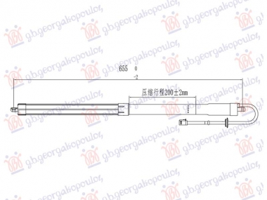 AMORTIZER GEPEK VRATA ELEKTRICNI