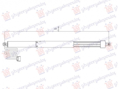 AMORTIZER GEPEK VRATA ELEKTRICNI