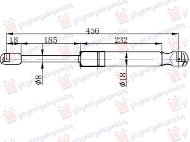 AMORTIZER HAUBE (457L-420N)