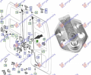 BRAVA GEPEK VRATA CENTRALNA (2 VRATA)