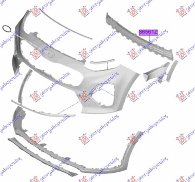 CENTRALNA RESETKA PREDNJEG BRANIKA DONJA