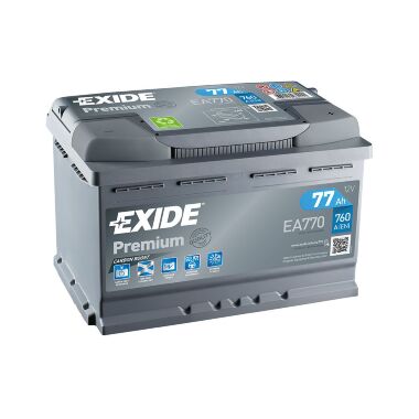 Akumulator EXIDE PREMIUM 77 Ah D+ 