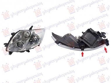 FAR ELEKTRICNI HROM (VALEO TIP) (SA MOTOROM) (TYC)