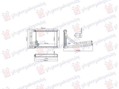 GREJAC KABINE 1.0/1.6 ZA SVE MODELE (MAN/AUTO) (153x222) (NISSENS)