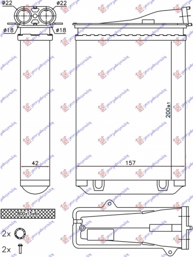 GREJAC KABINE (200x157x42)