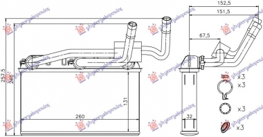 GREJAC KABINE (+AC) (131x260) (MANUELNA KLIMA)