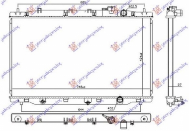 HLAD 1.6 i-DTEC DIZEL (424x748x27)(KOYO)
