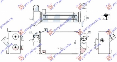 HLAD. INTERKULERA 1.6 BEN (340x190x90)