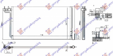 HLAD. KLIME 1.6-2.0 BEN-EL (718x384x16)
