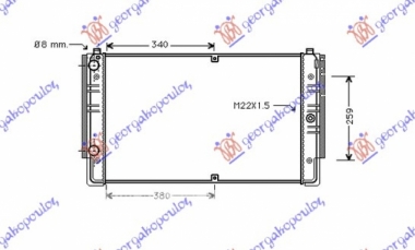 HLAD MOT.1.9TD-2.0-2.4D+/-AC M/A(72x41.5