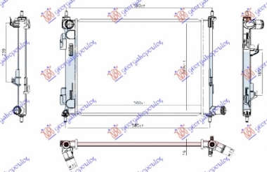 HLAD. MOTORA 1.2-1.4 BENZIN 480x375x16