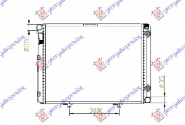 HLAD MOTORA 1.8-2.0-2.3BZ M/A+AC(57.5x45