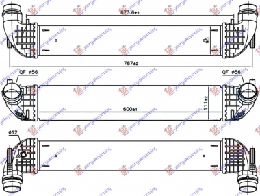 HLAD.INTERC. 1.4  SIDI TURBO BENZIN