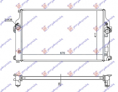 HLADNJ. 2.0-2.2 D4D DIZ.MAN.(670x410x26)