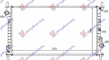 HLADNJAK 1.8i16V I TDCI +A/C(70.3x38.9)