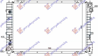 HLADNJAK 3.0i-24V (69.7X46.7) M/A