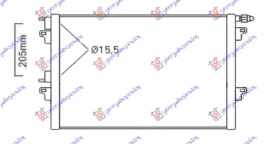 HLADNJAK BEN.-DSL04- (660x430x13)