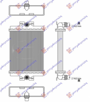 HLADNJAK DODATNI BEN-DIZ (185x156x26)