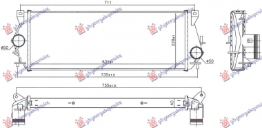 HLADNJAK INTERKULERA 2.5 DIZEL (631x228)