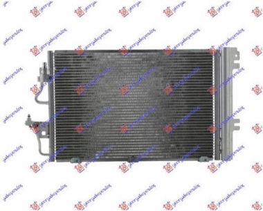 HLADNJAK KLIME 1.4/1.6i 16V (540x360x16) (NRF)