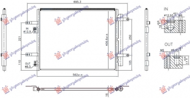 HLADNJAK KLIME 1.6 BENZIN/HIBRID (562x406)