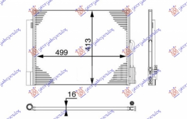 HLADNJAK KLIME 1.6 CDTI DIZEL (MANUELNI) (530x410)