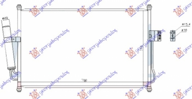 HLADNJAK KLIME 2.5/3.0 TD (650x420x12) (KOYO)