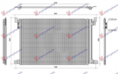 HLADNJAK KLIME 3.0 BENZIN/HIBRID - DIZEL (650x452x12)