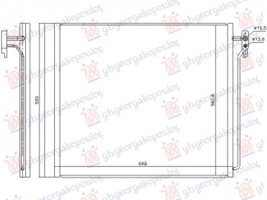 HLADNJAK KLIME 4.2/4.4/5.0 BENZIN (561x626)