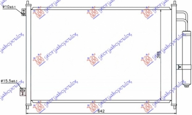 HLADNJAK KLIME BEN-DIZ 07- (610x390x16)