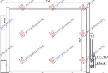 HLADNJAK KLIME BENZIN/DIZEL (500x410) (MARELLI)