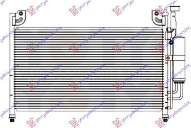 HLADNJAK KLIME BENZIN/DIZEL (575x335x16) (MARELLI)