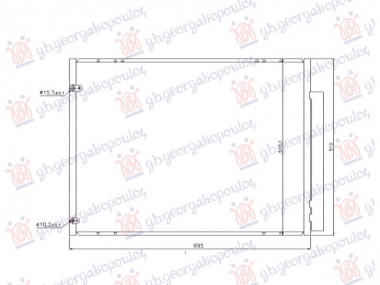 HLADNJAK KLIME (RX350) 3.5 BENZIN (AUTO) (695x510)