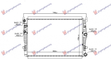 HLADNJAK MOTORA 1.0TFSI BENZIN - 2.0TDI DIZEL (MANUELNI/AUTOMATSKI) (650x438)