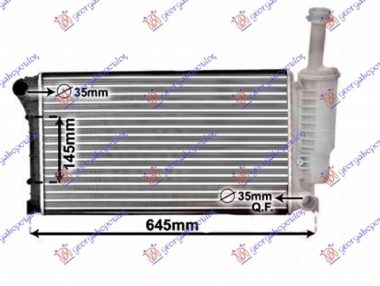 HLADNJAK MOTORA 1.1/1.2i 8V (+AC) (55x31.7) (NRF)