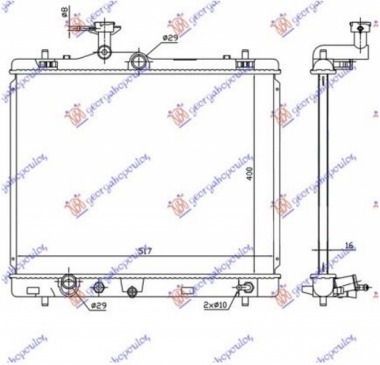 HLADNJAK MOTORA 1.2 BENZIN (AUTO) (40X54X16) (JAPAN) (KOYO)