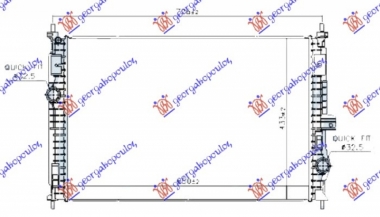 HLADNJAK MOTORA 1.2/1.6 BENZIN (HIBRID) - 1.5/1.6/2.0 DIZEL (MAN/AUTO) (650x433) (NISSENS)