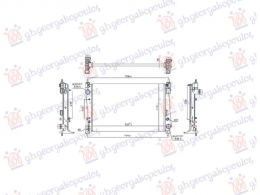 HLADNJAK MOTORA 1.3/1.4 BENZIN/DIZEL MAN/AUTO (618x398) (MARELLI)
