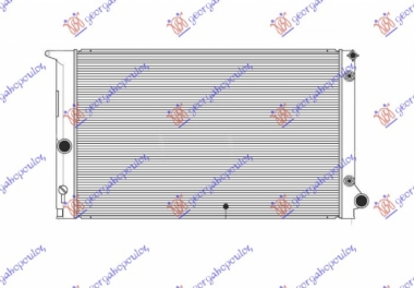 HLADNJAK MOTORA 1.3/1.4/1.6/1.8 BENZIN (AUTOMATSKI) (600x375) (KOYO)