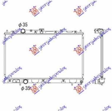 HLADNJAK MOTORA 1.3/1.5/1.6/1.4CC (37.5x66) (KOYO)