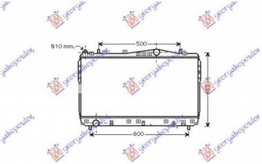 HLADNJAK MOTORA 1.4/1.6/1.8i 16V 2.0 TDCi (70x37) (KOYO)