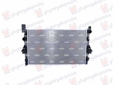 HLADNJAK MOTORA 1.6 (12009-111 CDI) -AC (690x418x16) NOSACI NA SREDINI (NISSENS)