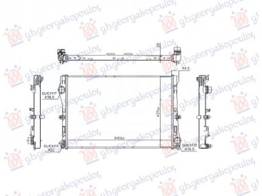 HLADNJAK MOTORA 1.6 DIZEL (MAN/AUTO) (640x448) (NISSENS)