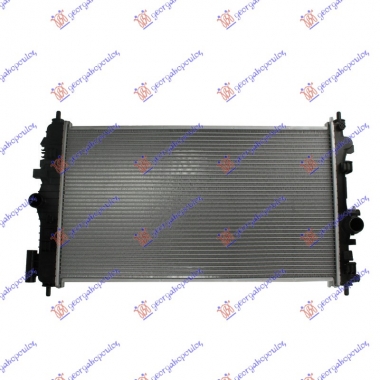 HLADNJAK MOTORA 1.6/1.8 : TURBO (+AC) (680x400) (NRF)