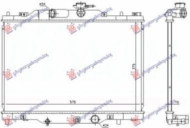 HLADNJAK MOTORA 2.0 BENZIN (375x575x16)