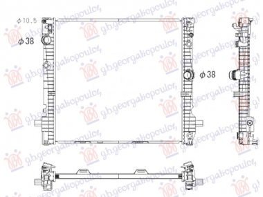 HLADNJAK MOTORA 2.0 BENZIN/HIBRID (615x605)