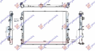 HLADNJAK MOTORA 2.0 BENZIN/HIBRID (MAN/AUTO) (640x502) (VALEO)