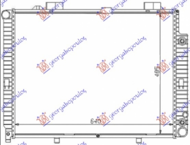 HLADNJAK MOTORA 200 KOMPRESSOR MANUAL/AUTOMATIC (+/-AC) (640x490) (NRF)