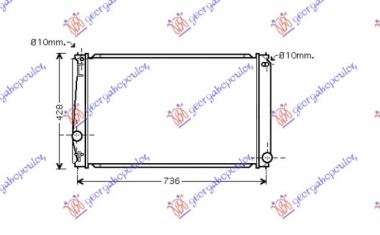 HLADNJAK MOTORA 2.0I VVTI (MAN/AUTO) (+/-AC) (673x415) (VALEO)